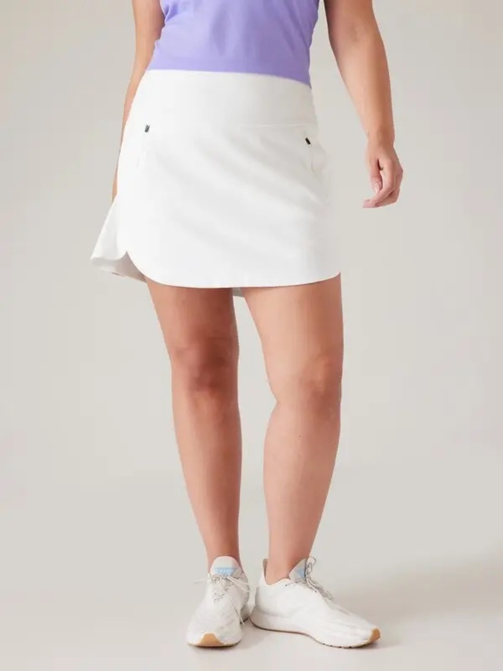 Athleta Fairway Golf Skort, 16” length. Size XS, white